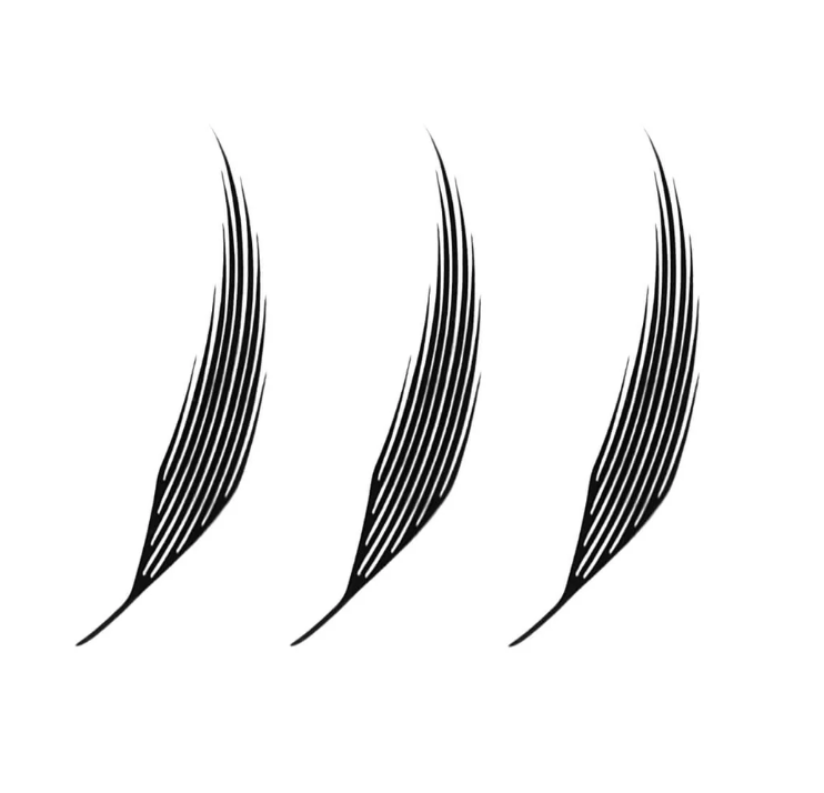 Anime Lashes Spikes