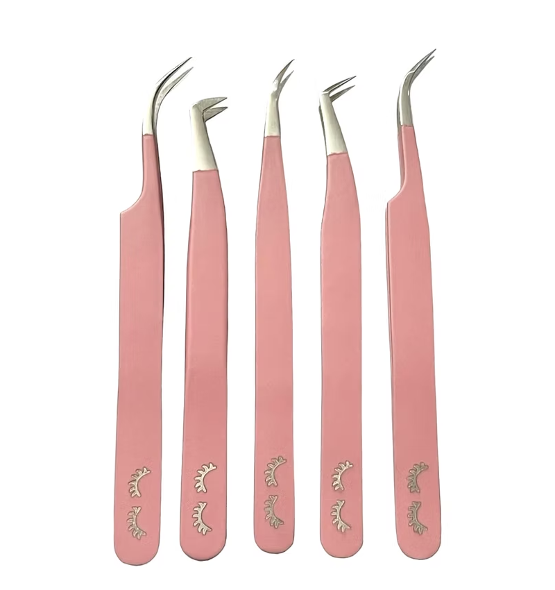 Peachy Lash Tweezers