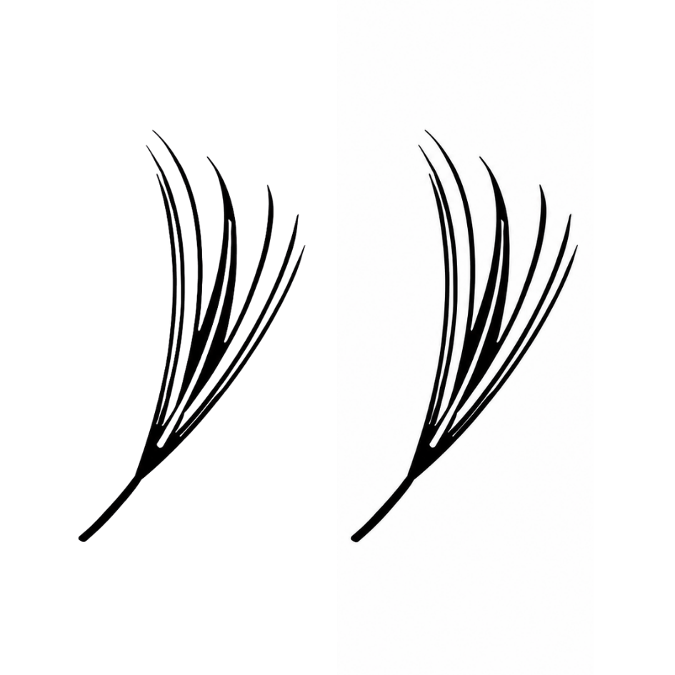 Anime Lashes Wispy