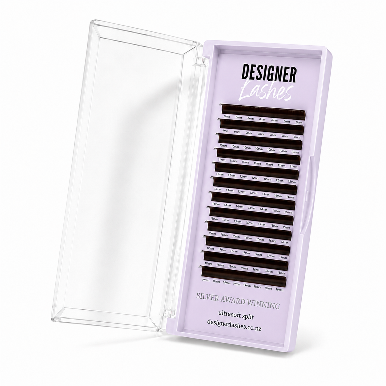 Ultrasoft Split Flat Lashes - Chocolate
