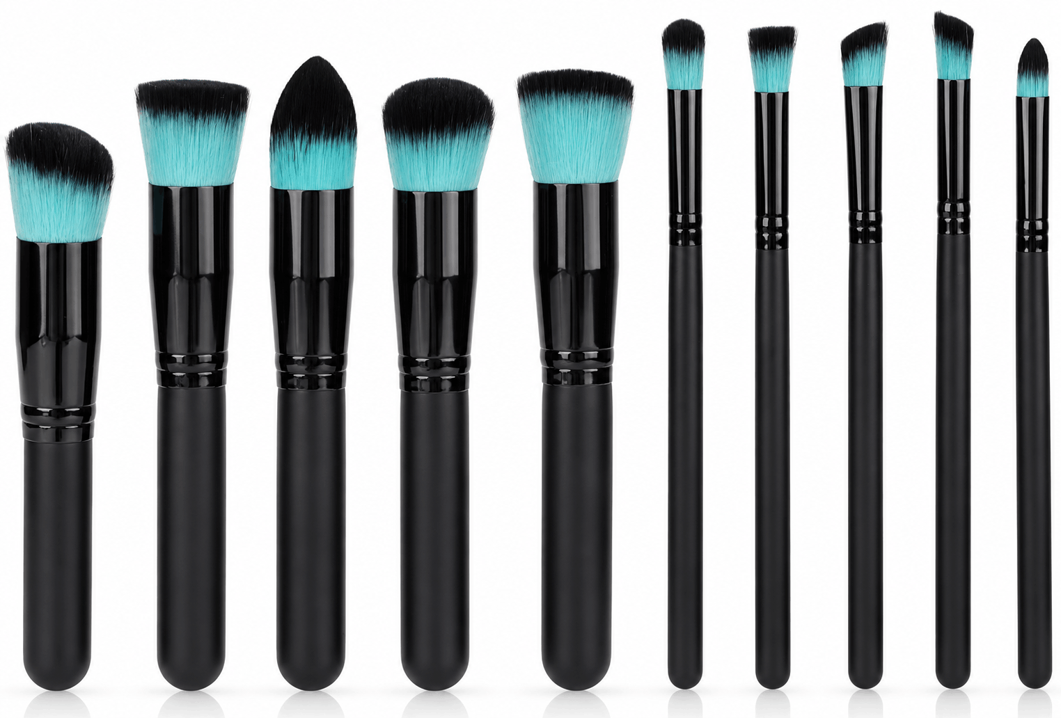 Makeup Brush Ombre Green